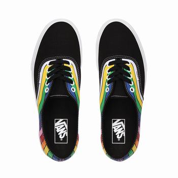 Damske Tenisky Vans Refract Authentic Čierne/Biele/Viacfarebný VA98IACRY